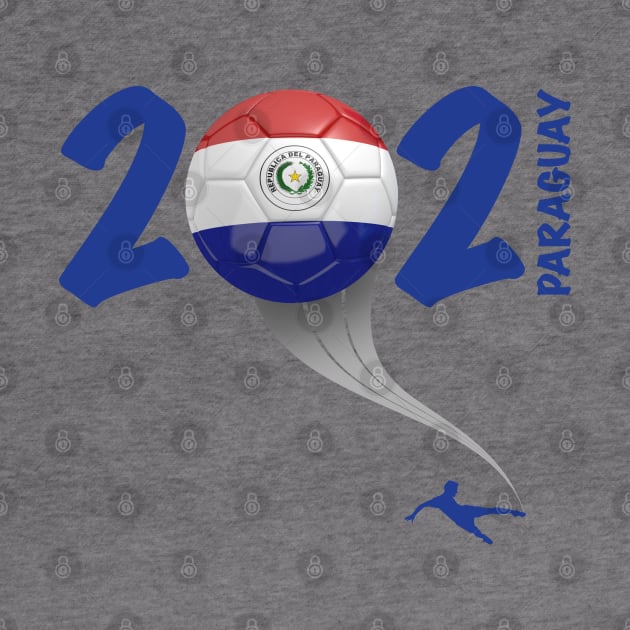 Paraguay Copa America Soccer 2021 by DesignOfNations